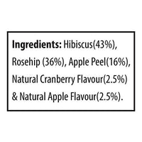 TE-A-ME Cranberry Apple Infusion Tea, 25 Tea Bags | 100% Caffeine Free | Flavored Infusion Tea