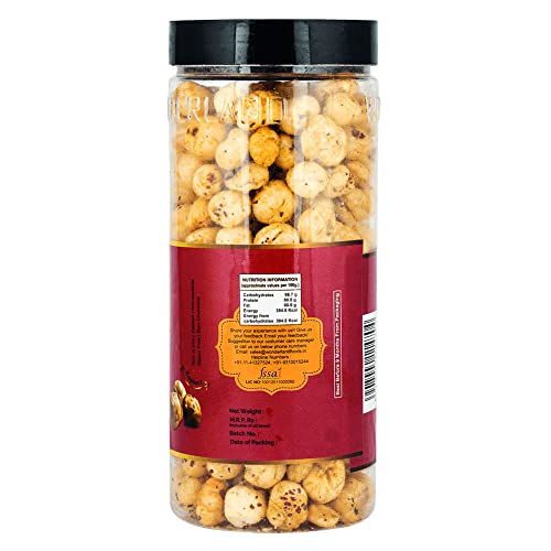 Wonderland Foods - Roasted & Flavoured Thai Sweet Chilli Makhana (Foxnut) 100g Jar