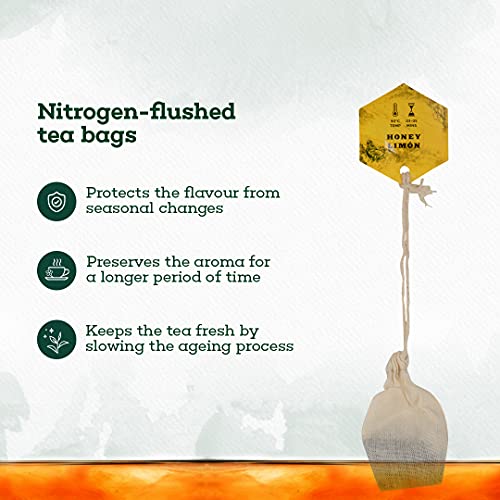 The Hillcart Tales Evergreen Melange Assorted Green Tea, (14 Teabags)