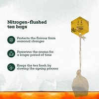 The Hillcart Tales Evergreen Melange Assorted Green Tea, (14 Teabags)