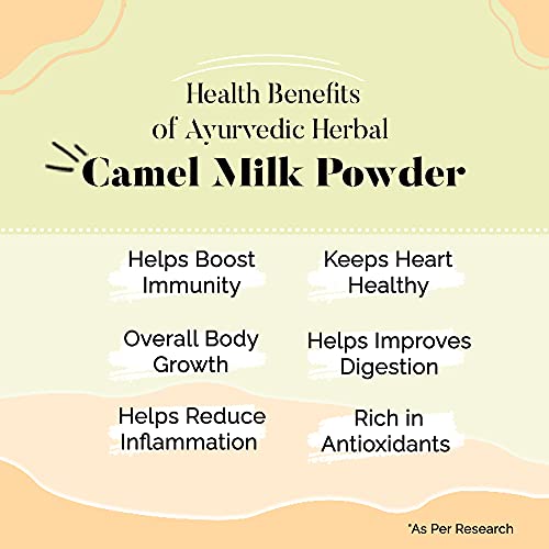 HYE FOODS Milky Dunes | Camel Milk Powder | Turmeric | 300g