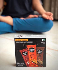 Mojo Bar Choco Almond, Yoghurt Berry & Orange Dark Chocolate Snack Bars, 32 Gm (Pack of 6)