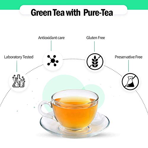 Neuherbs Green Tea Mint Flavor for Weight Loss Management, Body Detox & Immunity booster-25 Tea Bags