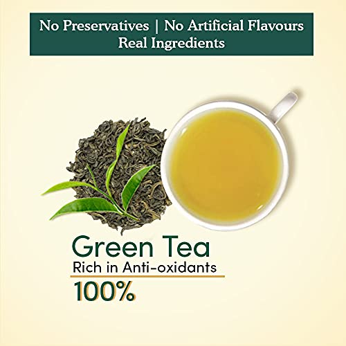 VAHDAM Organic Pure Himalayan Green Tea Bags (50 Green Tea Bags) - USDA Certified Organic Detox Green Tea for Weight Loss (Slim Tea)