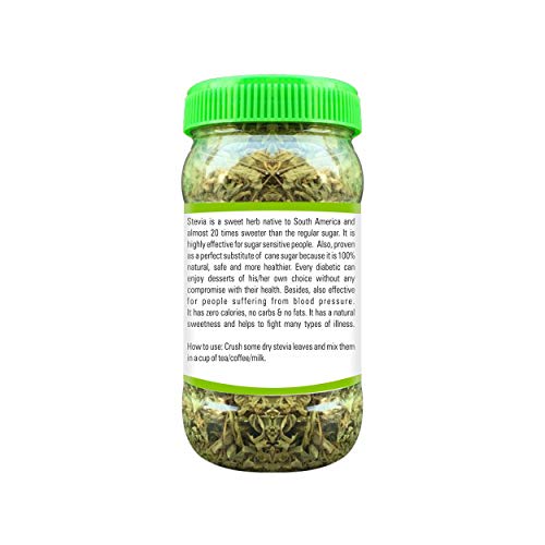 Zindagi Stevia Dry Leaves - Stevia Natural Powder - Stevia Liquid Extract - Sugarfree (Stevia Combo Pack)