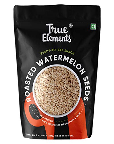 True Elements Watermelon Seeds 125g - Iron Rich, Healthy Roasted Seeds, Seeds for Eating