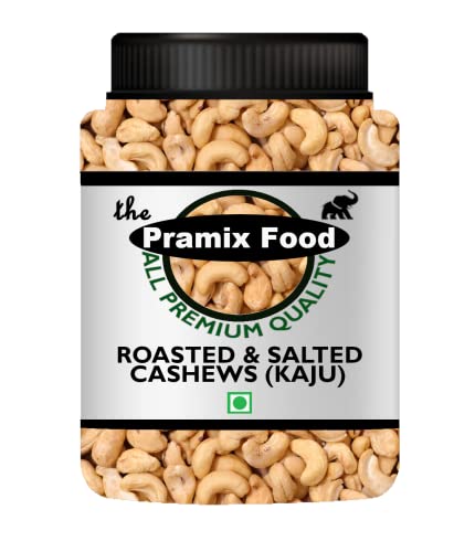 Pramix Oven Roasted And Salted Cashew Nuts. W320 Grade| Premium Crunchy Kaju, 900g