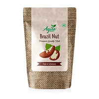 Agile Organic® Premium Jumbo Brazil Nuts 100g | Immunity Boosting | Rich in Selenium |