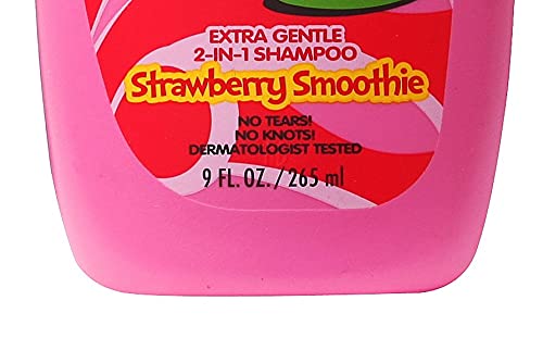 L'Oreal Paris Kids 2-in-1 Shampoo for Extra Softness Strawberry Smoothie 9-Fluid Ounce