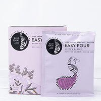 Blue Tokai Easy Pour Coffee Brew Bags (Medium Roast) | Monsoon Malabar | Nutty & Earthy | Pack of 5 | 100% Arabica Specialty Coffee | Just pour hot water