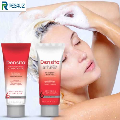 Regaliz Densita Shampoo and Conditioner, Combo Pack, 125ml Each
