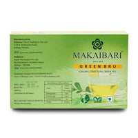 Makaibari Green Bru Darjeeling Green Tea Bags, 100pcs
