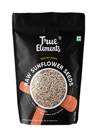True Elements Sunflower Seeds 250g - Raw Sunflower Seeds for Eating | Healthy Snacks | High in Fibre & Protein