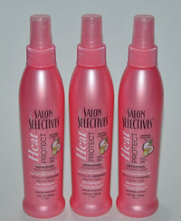 Salon Selectives Heat Protect Repairing Technology sulfate free 4 oz (3 pack)