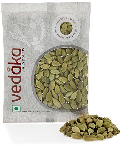 Vedaka Whole Cardamom (Elaichi), 50g
