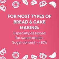 5:15PM Instant Dry Active Yeast Powder for Baking Bread and Pizza, 100 g