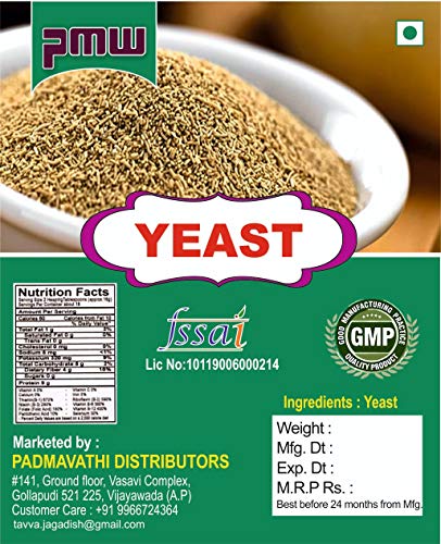 Pmw - Grade A Quality - Active Dry Yeast - Bakers Yeast - Instant Yeast 100 Grams