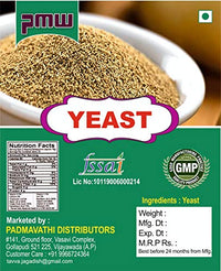 Pmw - Grade A Quality - Active Dry Yeast - Bakers Yeast - Instant Yeast 100 Grams