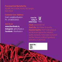 Khari Foods Pure Natural Kashmir Mongra Saffron / Kesar Threads A+++ Grade / Kumkuma Puvvu / Kungumapoo Original, For Milk, Pregnant Women, Skin (2g)