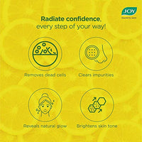 Joy Skin Fruits Lemon Brightening Face Wash, Oil Clear and Fruit Infused With Lemon extracts & Active Fruit Boosters, Lemon Face Wash For Oily Skin | Brightens Skin to Reveal Natural Glow - Pack of 2 X 100 ml