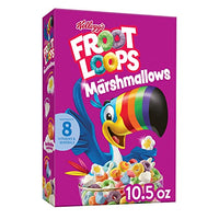 Kellogg's  Froot Loops Breakfast Cereal with Fruity Shaped Marshmallows, 297 g