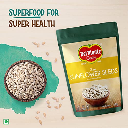 Del Monte Raw Sunflower Seeds Pouch, 250 g