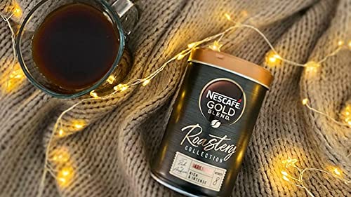 Nescafe Gold Blend Roastery Collection Dark Roast Rich & Intense Coffee, 100 g, Black & Gloden, (12465134)