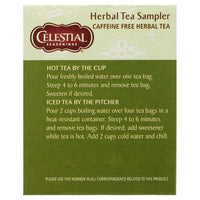 Celestial Seasonings Herbal Tea, Tea Sampler, 18 Count
