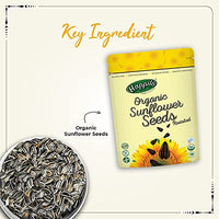 Happilo Premium Roasted & Salted Sunflower Seeds, 250g | Dry Roasted Sunflower Seeds for Eating | Healthy Diet Snacks | High in Fibre & Protein | Oil-Free | Rich in Superfood & Antioxidant