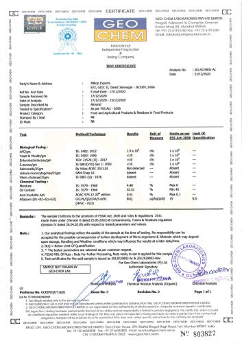 Miltop California Almonds, 250g