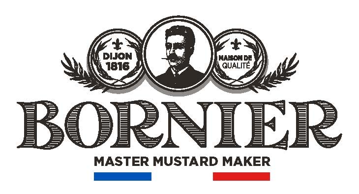 BORNIER Original Dijon Mustard, 7.4 Ounce