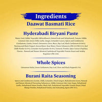 Daawat Biryani Kit Hyderabadi | Authentic Recipe | Ready in 30 min | Ready to Cook