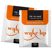TE-A-ME Wake Up English Breakfast Black Tea, 25 Tea Bags | Premium Black Tea with Rich Flavour