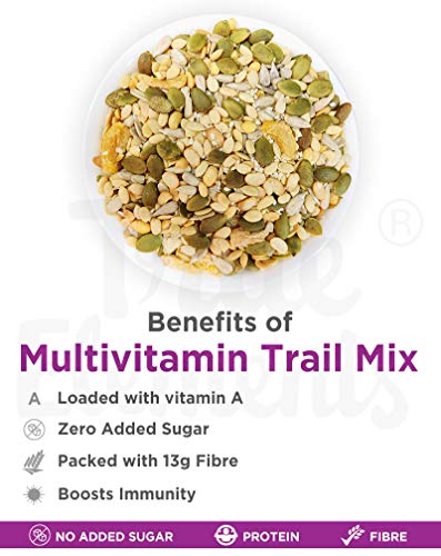 True Elements Multivitamin Trail Mix 250g - Nuts and Seeds | Mixed Seeds for Eating | Roasted Seeds for Eating