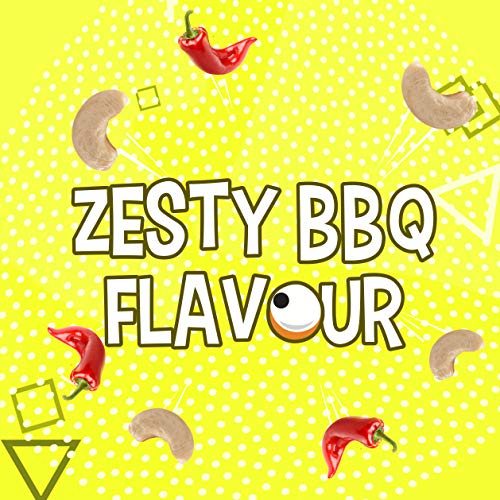 GetKrrackin! Sweet Chilli BBQ Roasted Cashews - 200g PET Jar | Zero Oil, Not Fried | Healthy Nuts | Premium Cashews | Nutrition On The Go| Perfect for workouts | Rich in protein