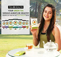 FARGANIC Detox Green Tea for Weight Loss and Skin Glow. 15 Days Detox Plan (30 Tea Bags) Tea and Health Series with Active Ingredients (Pack of 4)