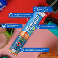 Fast&Up Reload Instant Energy and Hydration Sports Drink - 4 tubes with 20 tablets each - Berry Flavour