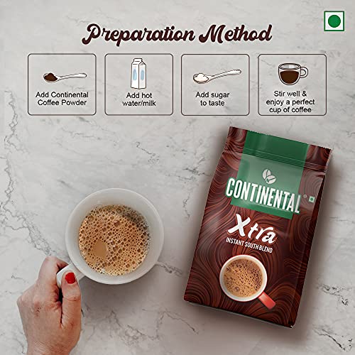 Continental Coffee Xtra Instant Coffee Powder 200gm Pouch