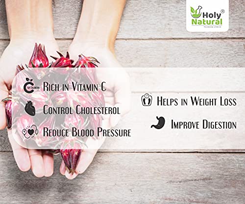 Holy Natural Hibiscus Flower – 200 gm (Dried and 100% Natural Hibiscus Flower and petals)