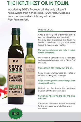 Black & Green Extra Virgin Avocado Oil Cooking Spray, 250ML, Chemical Free. 300°C Smoke Point, for High Heat Cooking, Baking and Frying