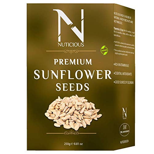 NUTICIOUS Sunflower Seeds -250 G