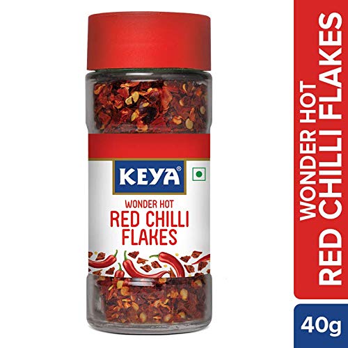 Keya Red Chilli Flakes 40 Gm