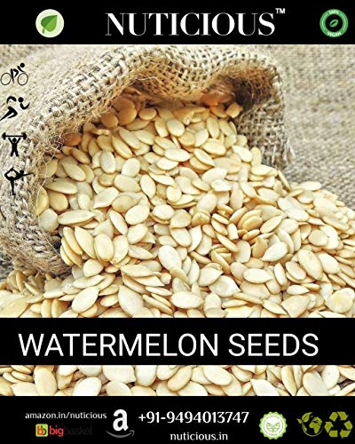 NUTICIOUS Watermelon Seeds-250 G