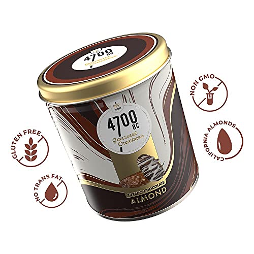 4700BC Tuxedo Choco Almonds, Tin, 100g, Chocolate