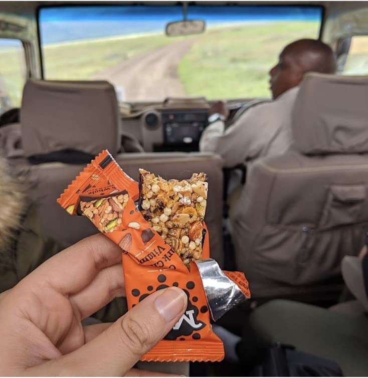 Mojo Bar Choco Almond, Yoghurt Berry & Orange Dark Chocolate Snack Bars, 32 Gm (Pack of 6)