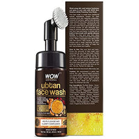 WOW Skin Science Foaming Ubtan Face Wash With Built-In Face Brush - 100 ML