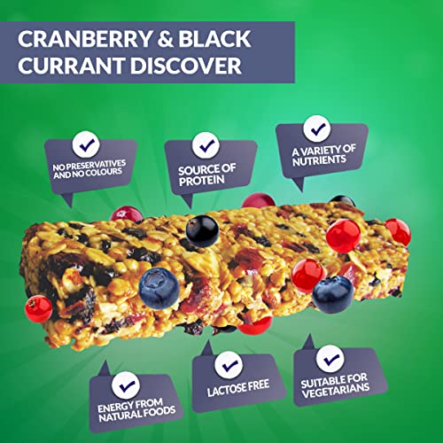 NourishVitals Granola Snack Bar (Cranberry and Black Currant), 250 g