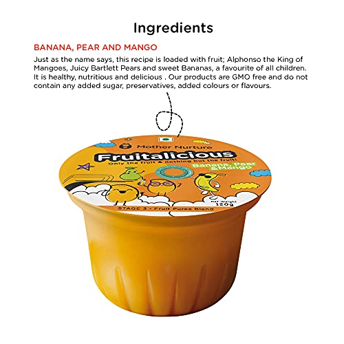 Sweet Tooth + Fruitalicious + Funny Fruits (Combo Pack) for Stage 3 - Baby Food | Mother Nurture