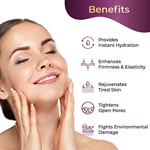 Pilgrim Alcohol Free Red Vine Face Toner, Face Mist Spray For Anti Ageing, Glowing Skin, Dry, Oily Skin, Men & Women,100ml