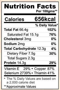 Agile Organic® Premium Jumbo Brazil Nuts 100g | Immunity Boosting | Rich in Selenium |